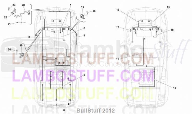 2012 Lamborghini GALLARDO BLANCPAIN - STS ARABIA ELETTRICAL SYSTEM (971.10.00)